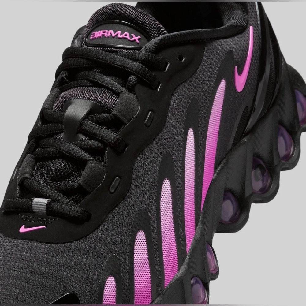 Nike Air Max 💅 Dn8 Running Shoes Black Playful Pink Women’s IH4483-001 NEW - Picture 8 of 12